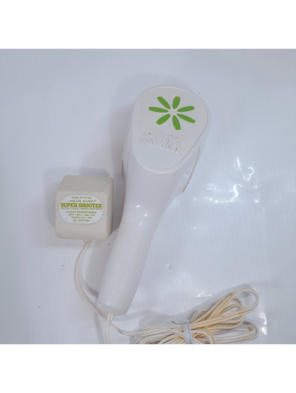 Wear-Ever Super Shooter Electric Cookie Canapé Candy Maker 70001 motor base plug